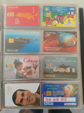 Carte téléphone vintage