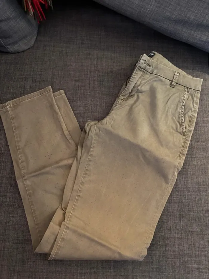 Pantalon léger kaki Bonobo - Taille 36