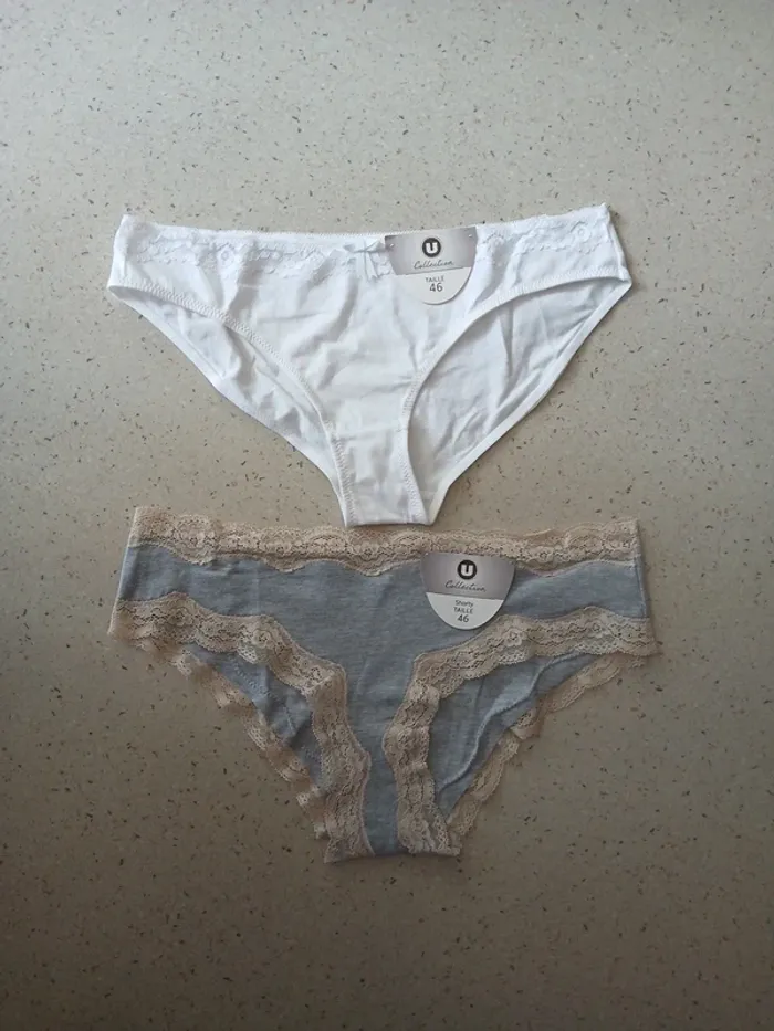 Lot de 2 culottes taille 46