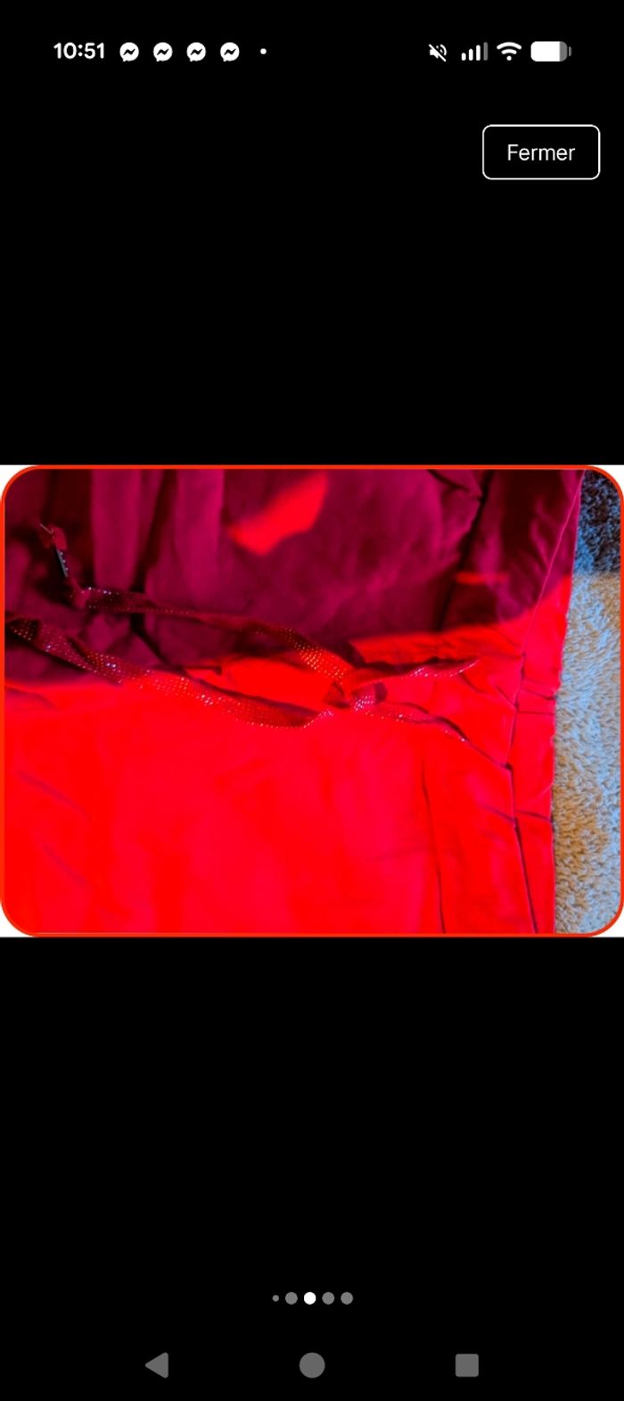 : Short fluide rouge vif - Fafa Paris - Neuf avec étiquette - photo numéro 4