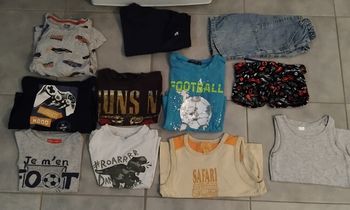 Lot vêtements garçon été