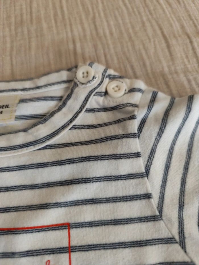 Tee-shirt 3M/59cm TAO - photo numéro 3