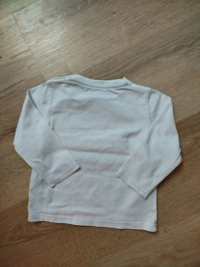 Tee shirt à manches longues garçon 18 mois - photo numéro 2