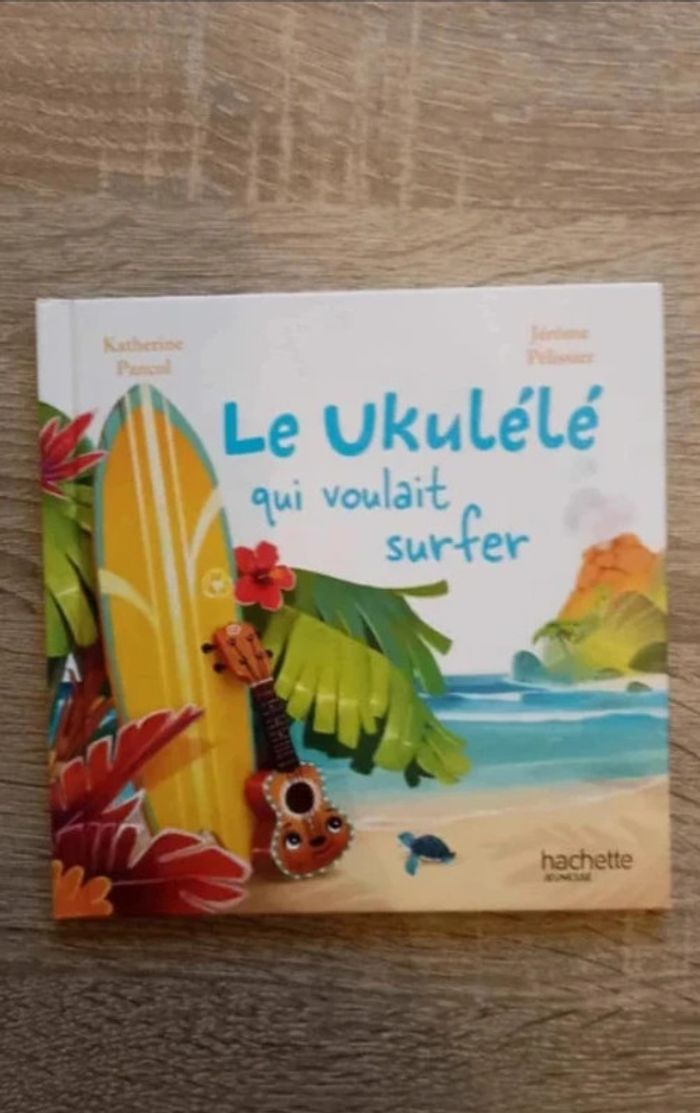 livre mc donald le ukulélé qui voulait surfer Très bon état