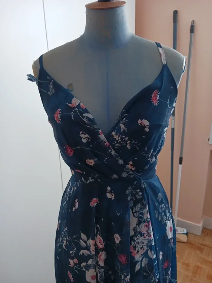 Robe d'été longue asymétrique - photo numéro 3