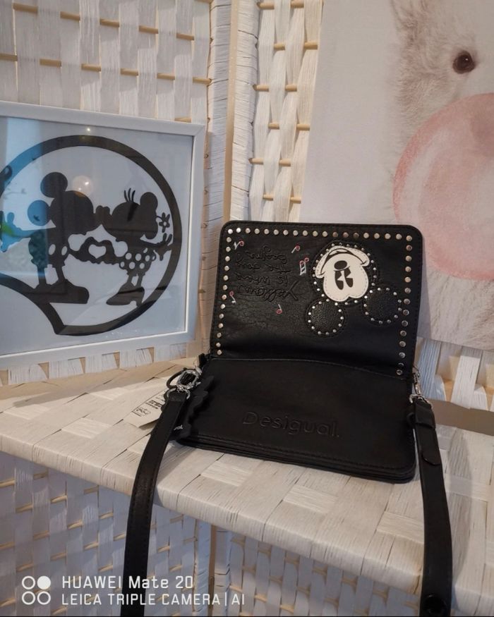 💕Jolie Mini Sac bandoulière Desigual x Mickey Mouse – Édition Disney femme 💕 - photo numéro 6