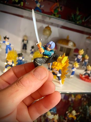 Figurine dragon ball gashapon hg Trunks