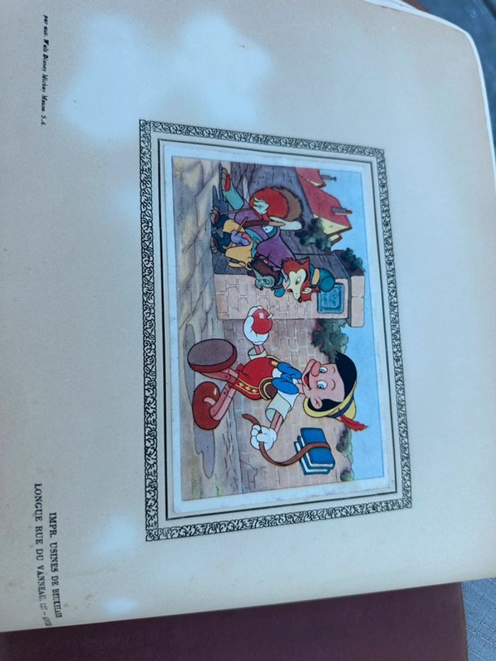 Album ancien complet vignettes images de Beukelaer Disney Pinocchio Gepetto stickers (Panini) - photo numéro 17