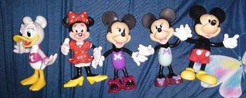 Grandes figurines Mickey et Minnie