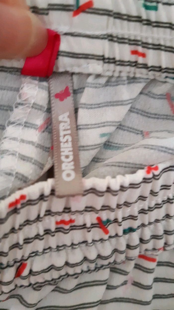 Short Orchestra blanc en taille 10 ans pour fille. - photo numéro 4