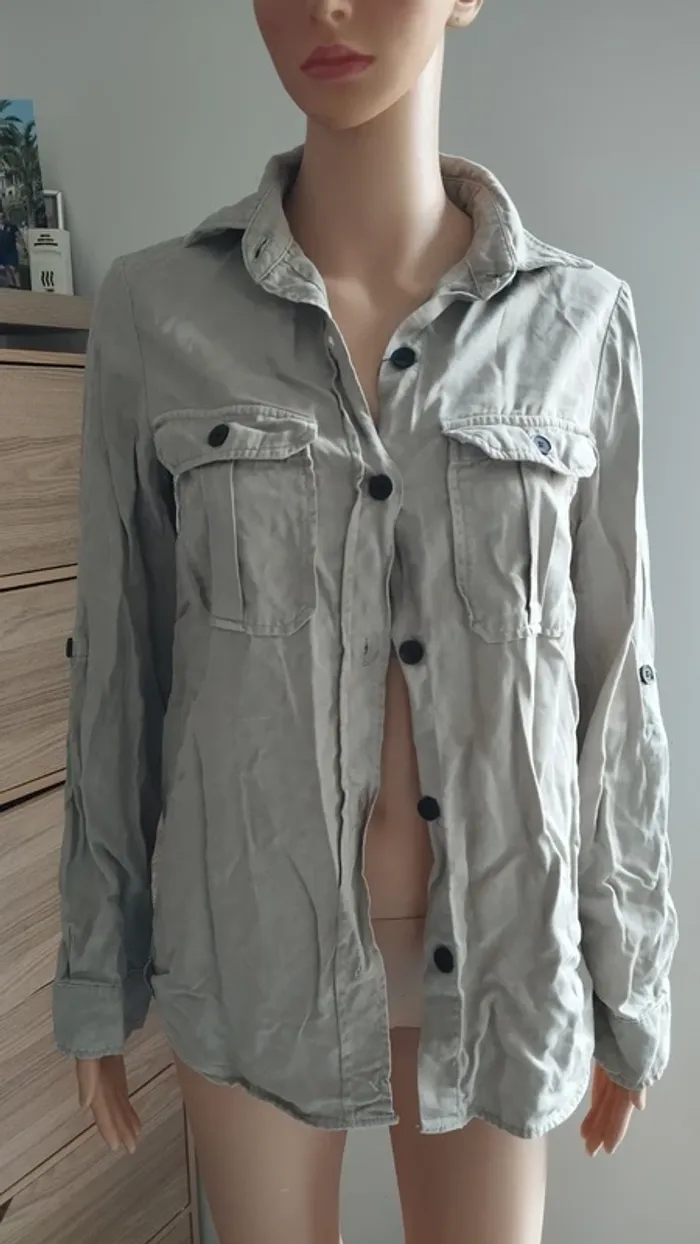 Chemise beige taille xs femme
