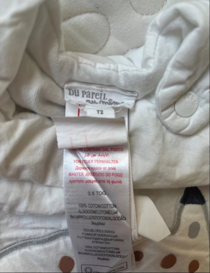 Gigoteuse turbulette bébé ( du pareil au même) - photo numéro 3