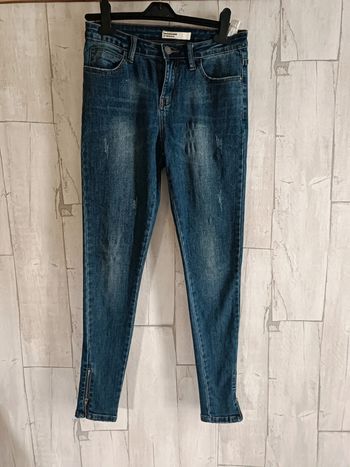 Jean skinny bleu
