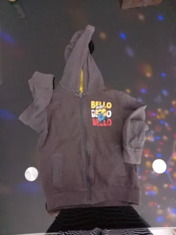 Sweat zippé