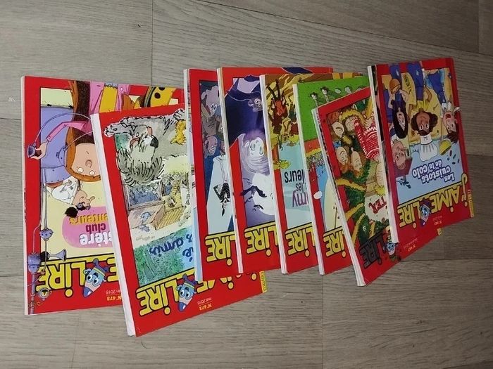 Lot de 8 magazines J’aime lire année 2015-16 L041  7591437957 - photo numéro 3
