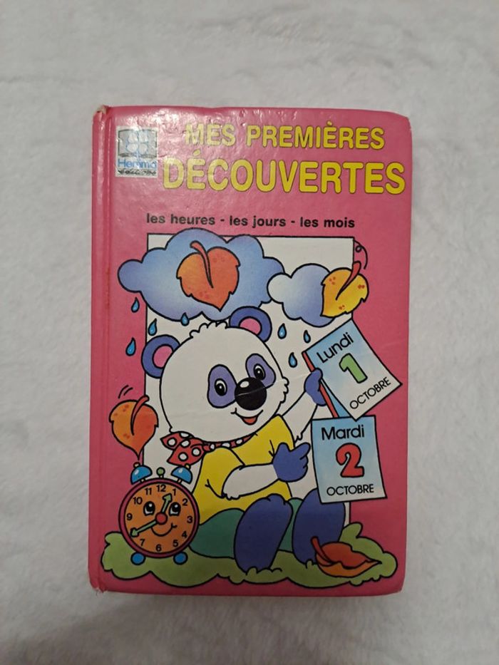 Livre mes premières découvertes