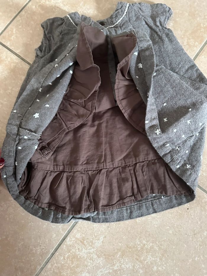 Jolie robe doublée Sergent Major 12 mois - photo numéro 5