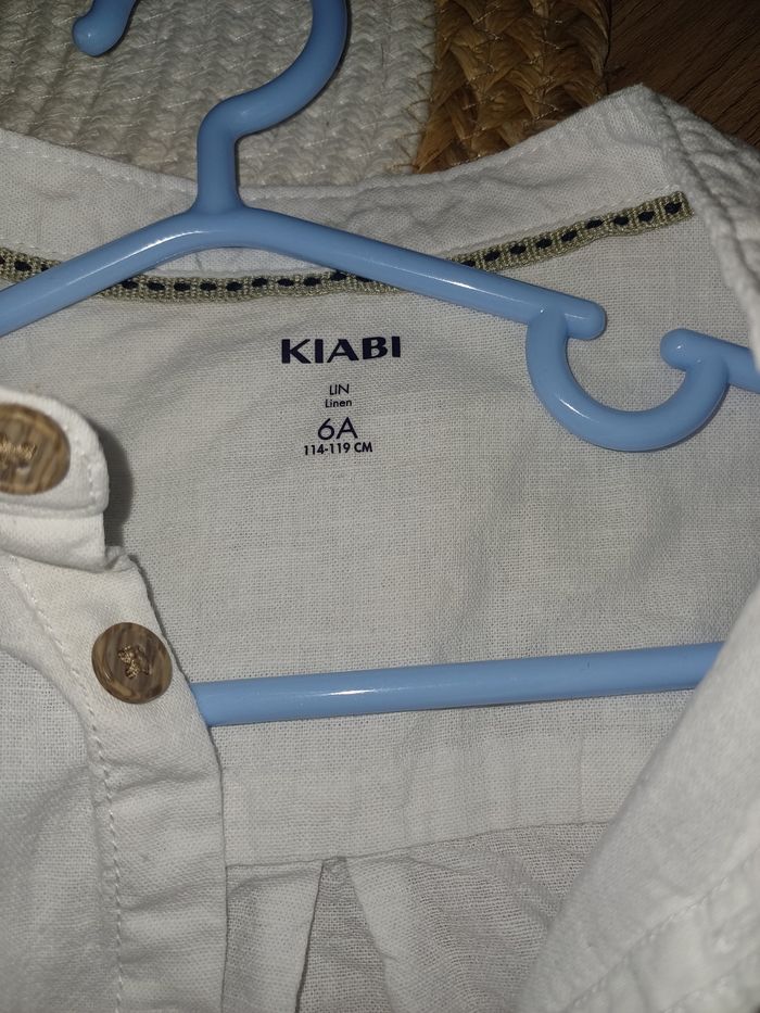 Chemise en lin blanc - photo numéro 4