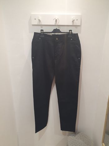 Pantalon Chino stretch noir Taille 42