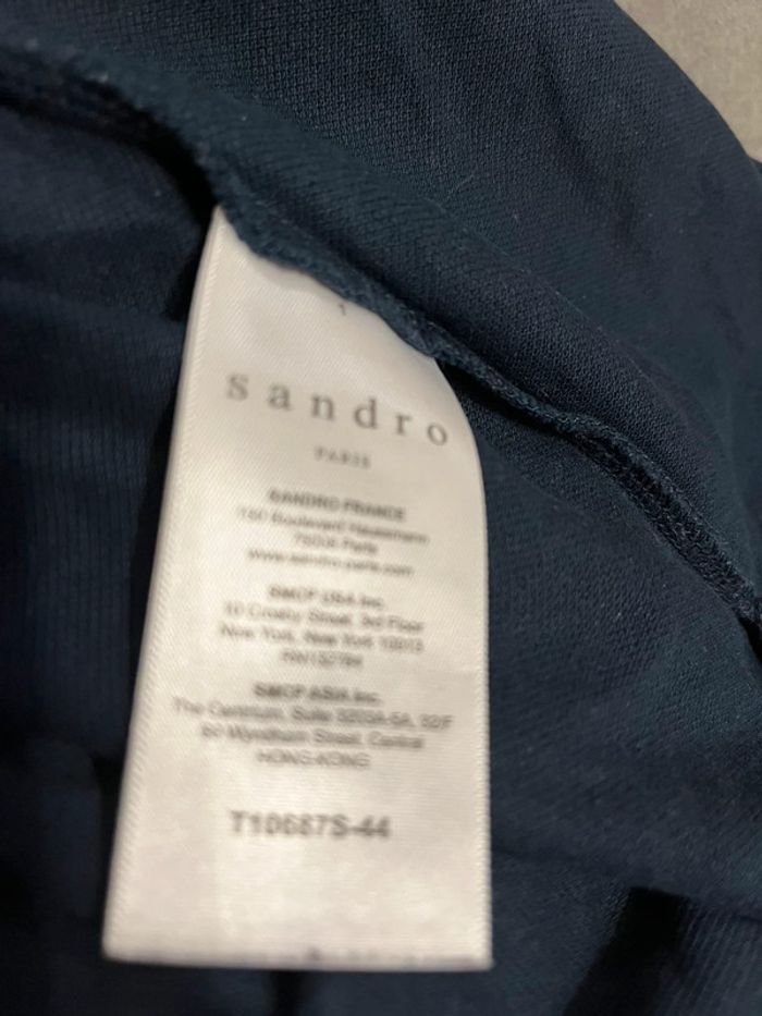 Très beau polo homme Sandro taille 38/40 - photo numéro 3