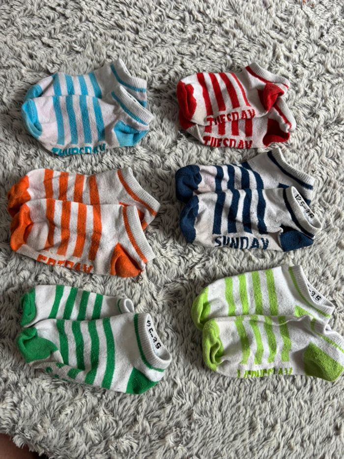 Semainier chaussettes 22-24
