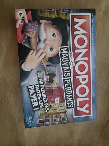 Monopoly mauvais perdant