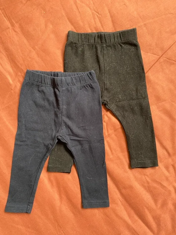 Lot de 2 leggings