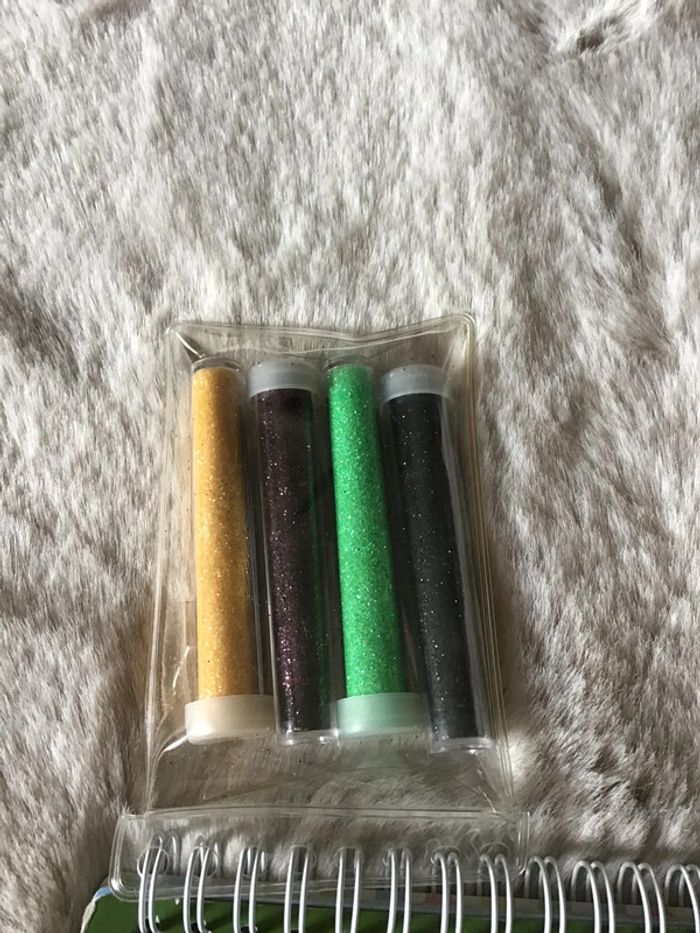 Livre décor sable animaux sauvage crée 10 tableaux avec du sable coloré (0623) - photo numéro 3