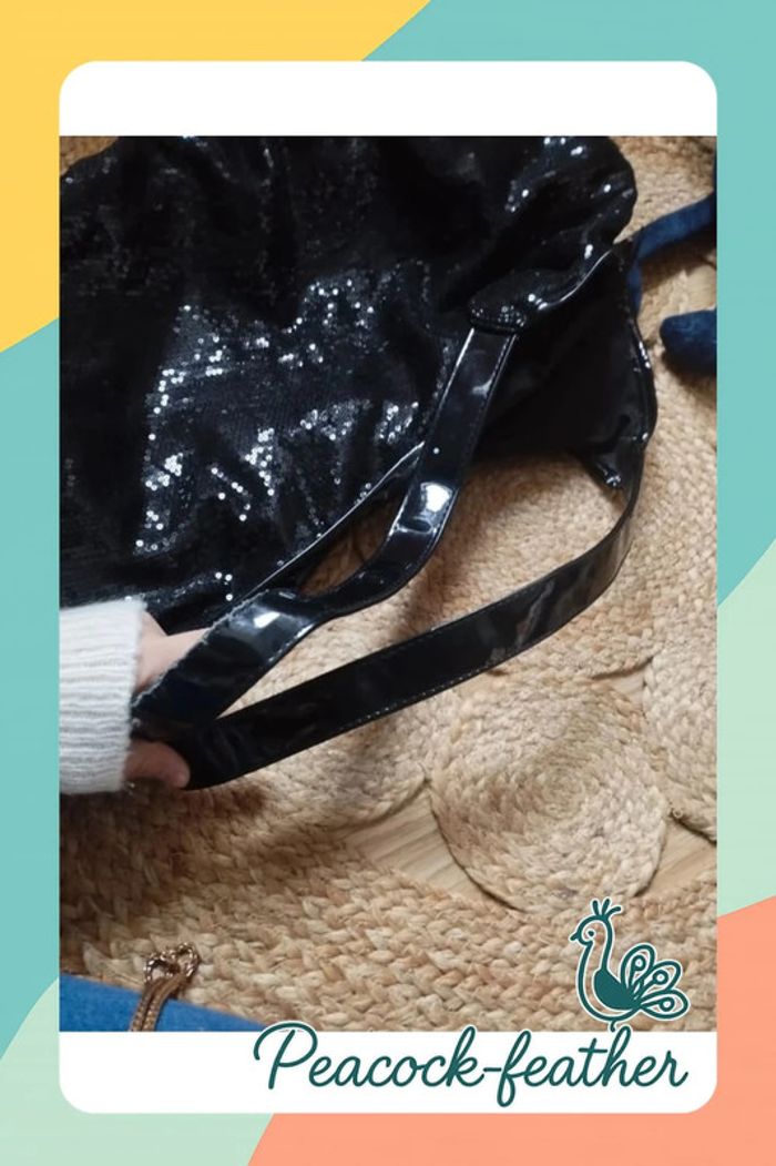 Sac sequins noirs Little Marcel - photo numéro 8