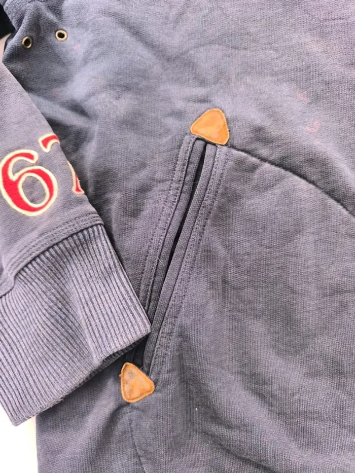 Sweat veste Ralph Lauren homme old school bon état taille XL - photo numéro 12