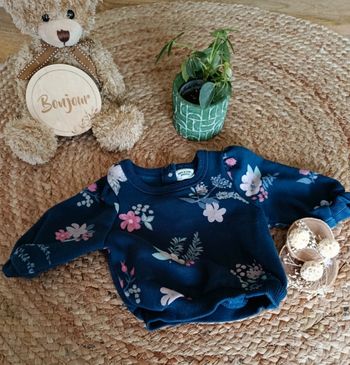 Pull  fleur