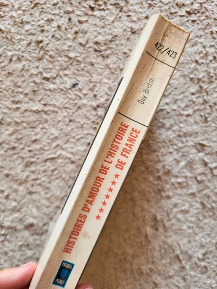 Lot de 5 livres "Histoires d'amour de l'histoire de France" de Guy Breton - 1965 - photo numéro 19