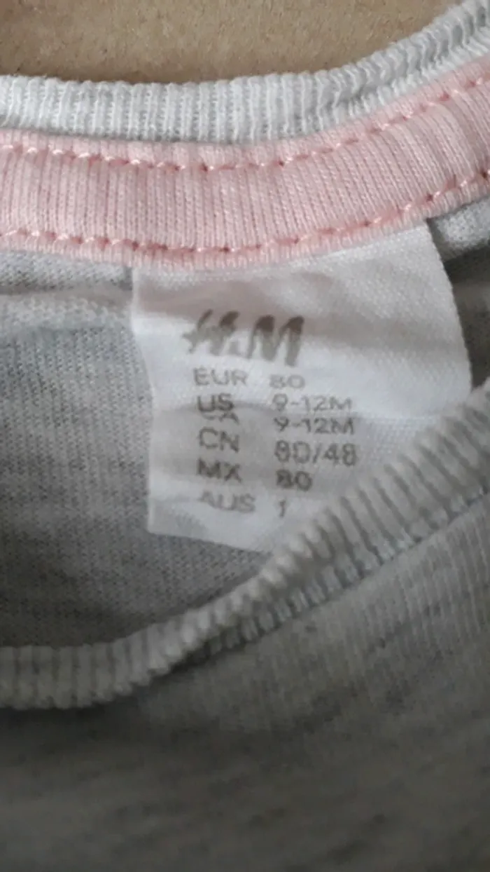 T-Shirt ML 9-12 Mois - photo numéro 2