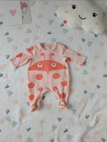 Pyjama velours naissance