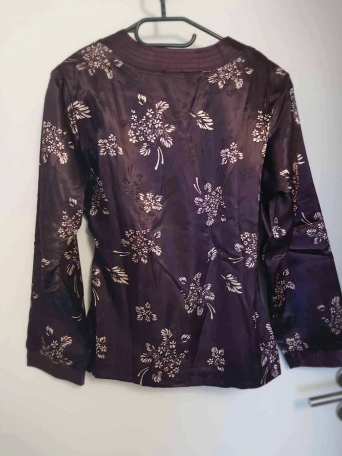 Kimono  satiné  doublé polaire taille 34 36 - photo numéro 5