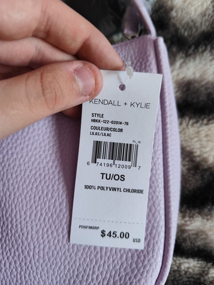 Sac à main mauve / lilas neuf Kendall + Kylie - photo numéro 4
