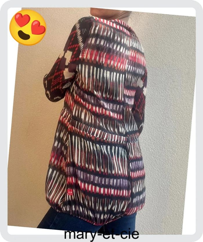 SOLDÉ - Tunique fluide, manches longues, taille 40 - photo numéro 3