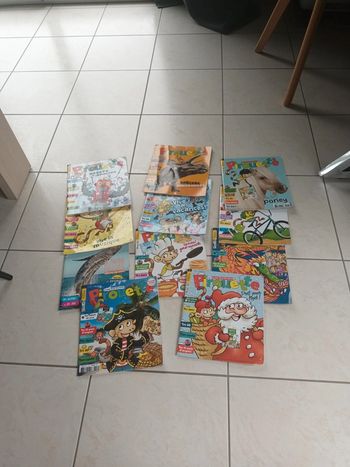 Lot de 11 magazines Pirouette pour enfants de 5 à 8 ans