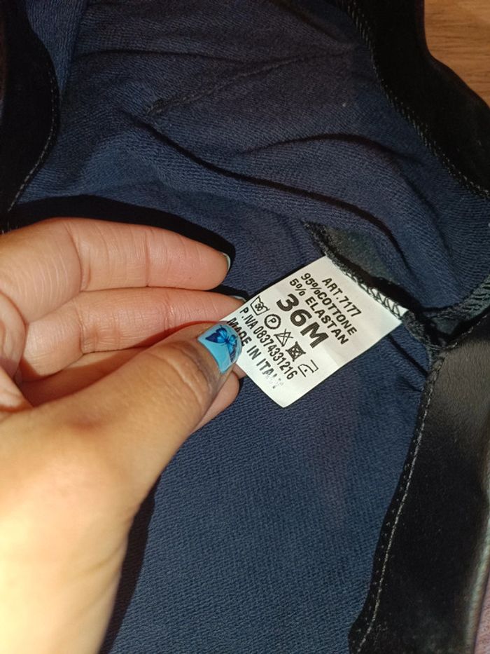 Poncho bi matière fille 3ans - photo numéro 3