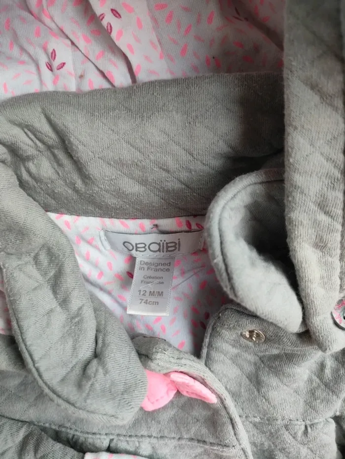 Manteau mi saison obaibi 12 mois - photo numéro 3