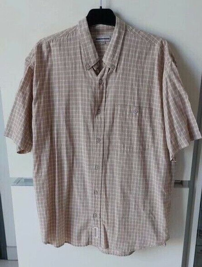 Chemise à manches courtes en TBE - Taille L (41/42