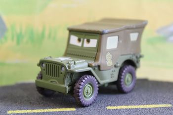 Disney Pixar cars Sarge