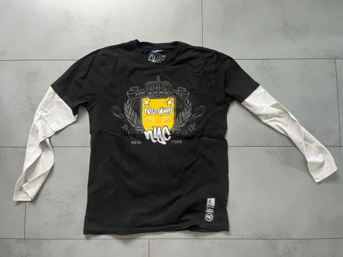 Lot 3 t-shirts manches longues homme taille M - photo numéro 2