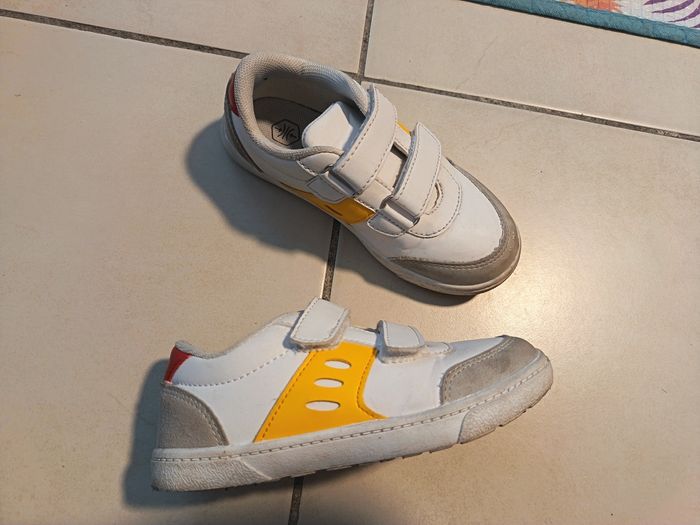 Baskets blanches imperméables Gémo T 29 - photo numéro 2