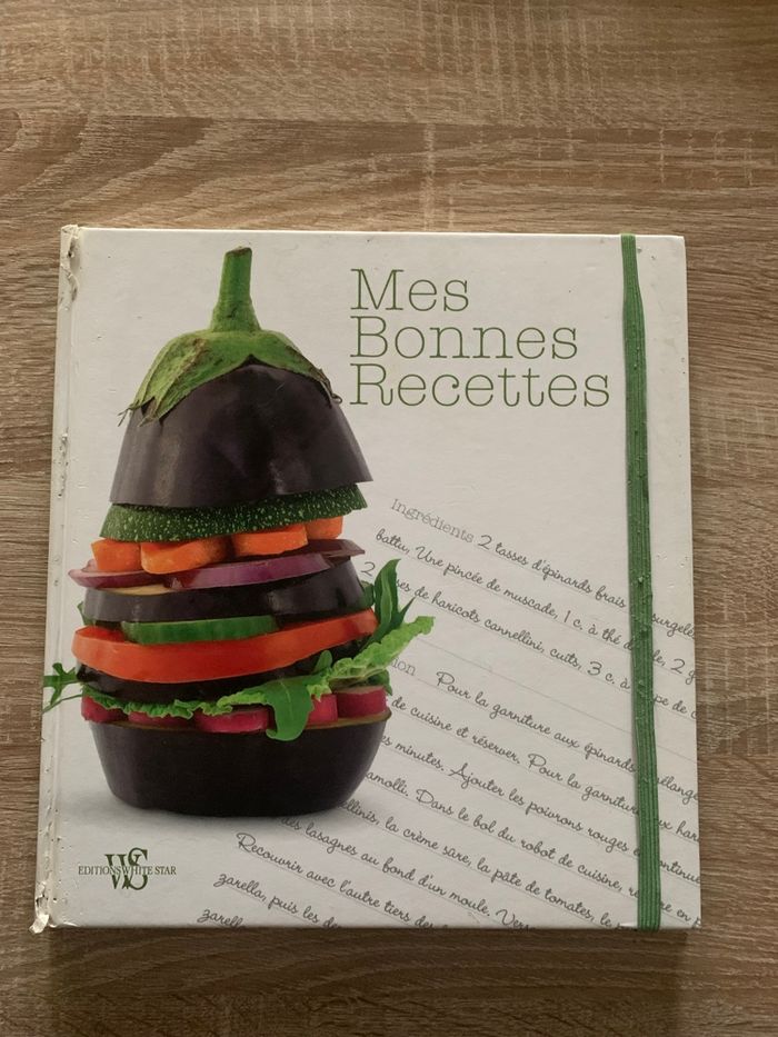 Livre mes bonnes recettes