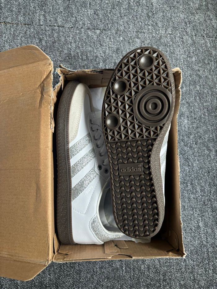 adidas Samba pailleté Argent silver taille 39 - photo numéro 4