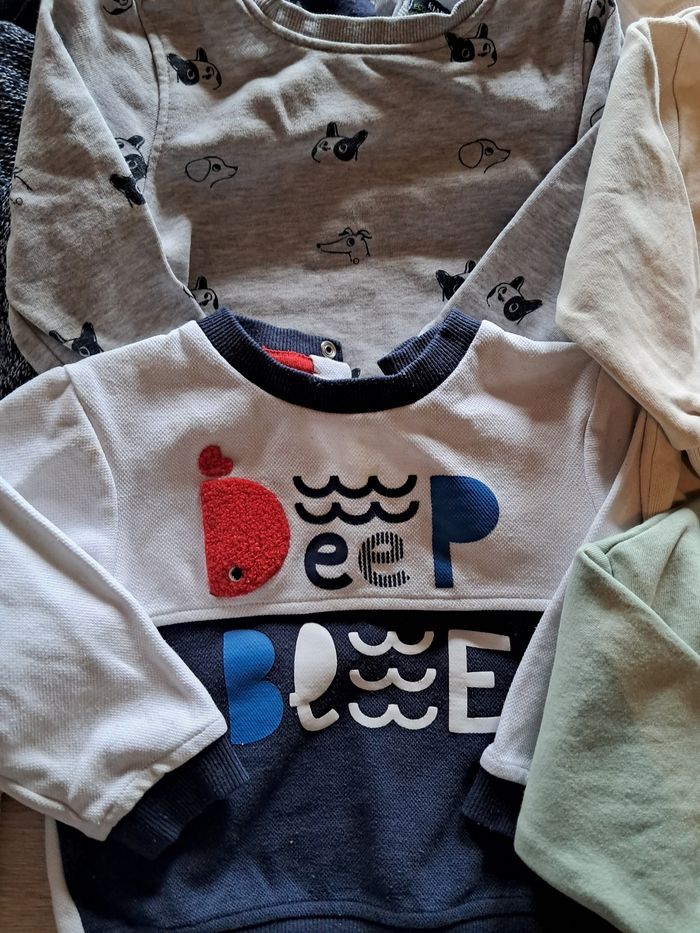 Lot 9 pulls 18 mois - photo numéro 5