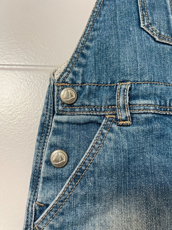 Robe jeans bretelles Petit Bateau - photo numéro 2