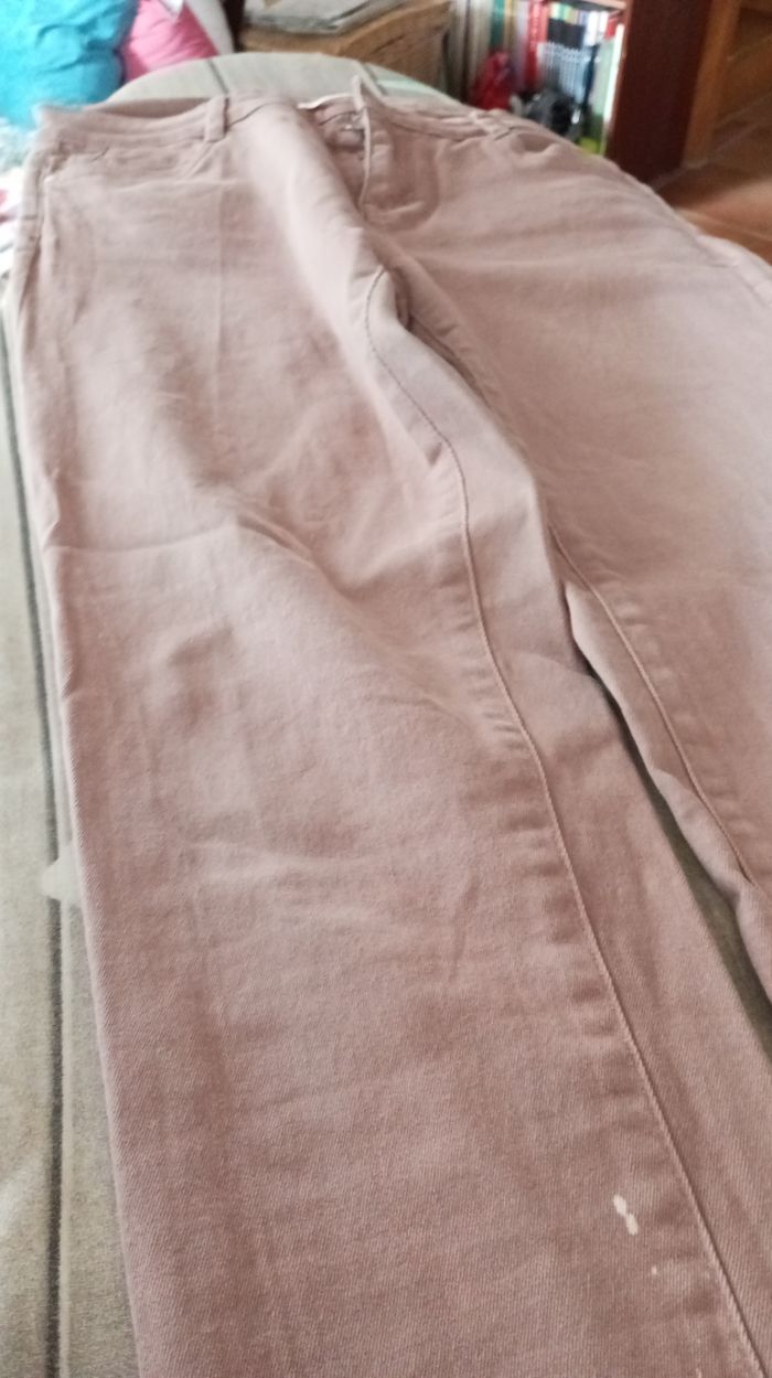 Pantalon vieux rose - photo numéro 3