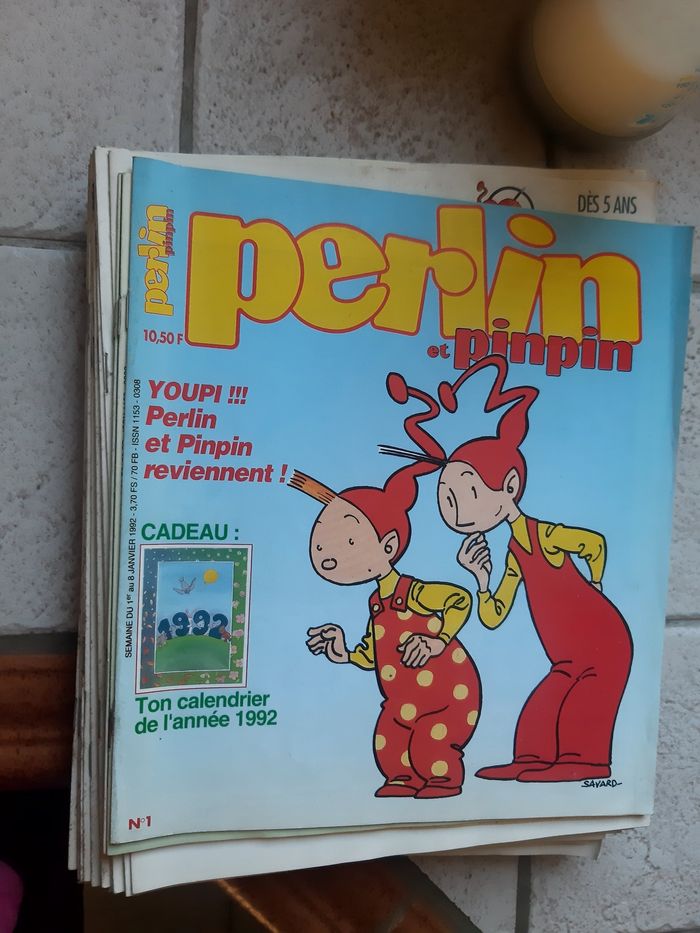 Collection livres perlin